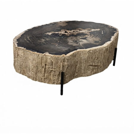 Mesa Centro Madera/Petrificada
